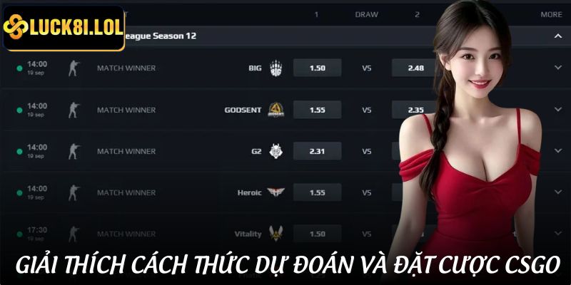 Loại cược CSGO phổ biến và cách chơi chi tiết