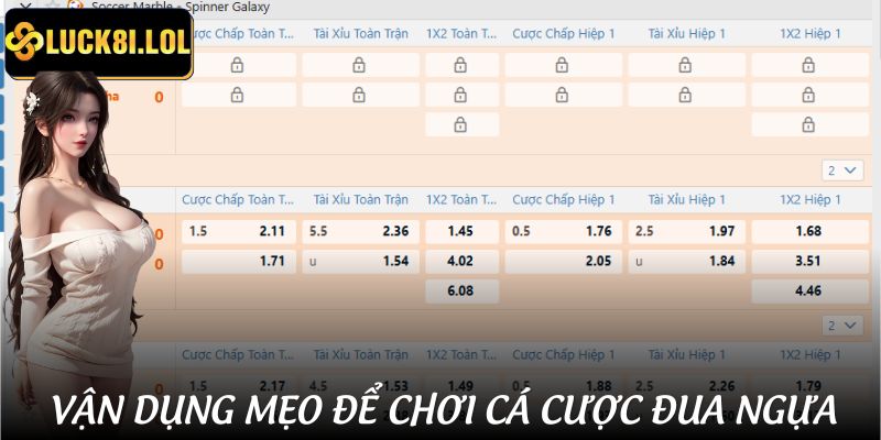 Vài thủ thuật dùng để đặt cược đua ngựa uy tín